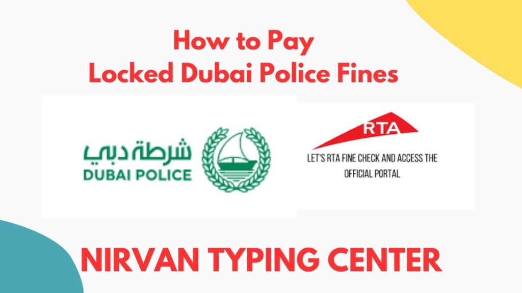 How to pay locked Dubai Police Fines